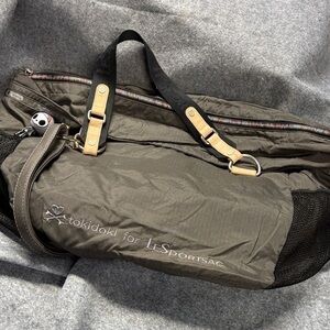 Vintage Tokidoki for Lesportsac Luna grey black Duffle Bag